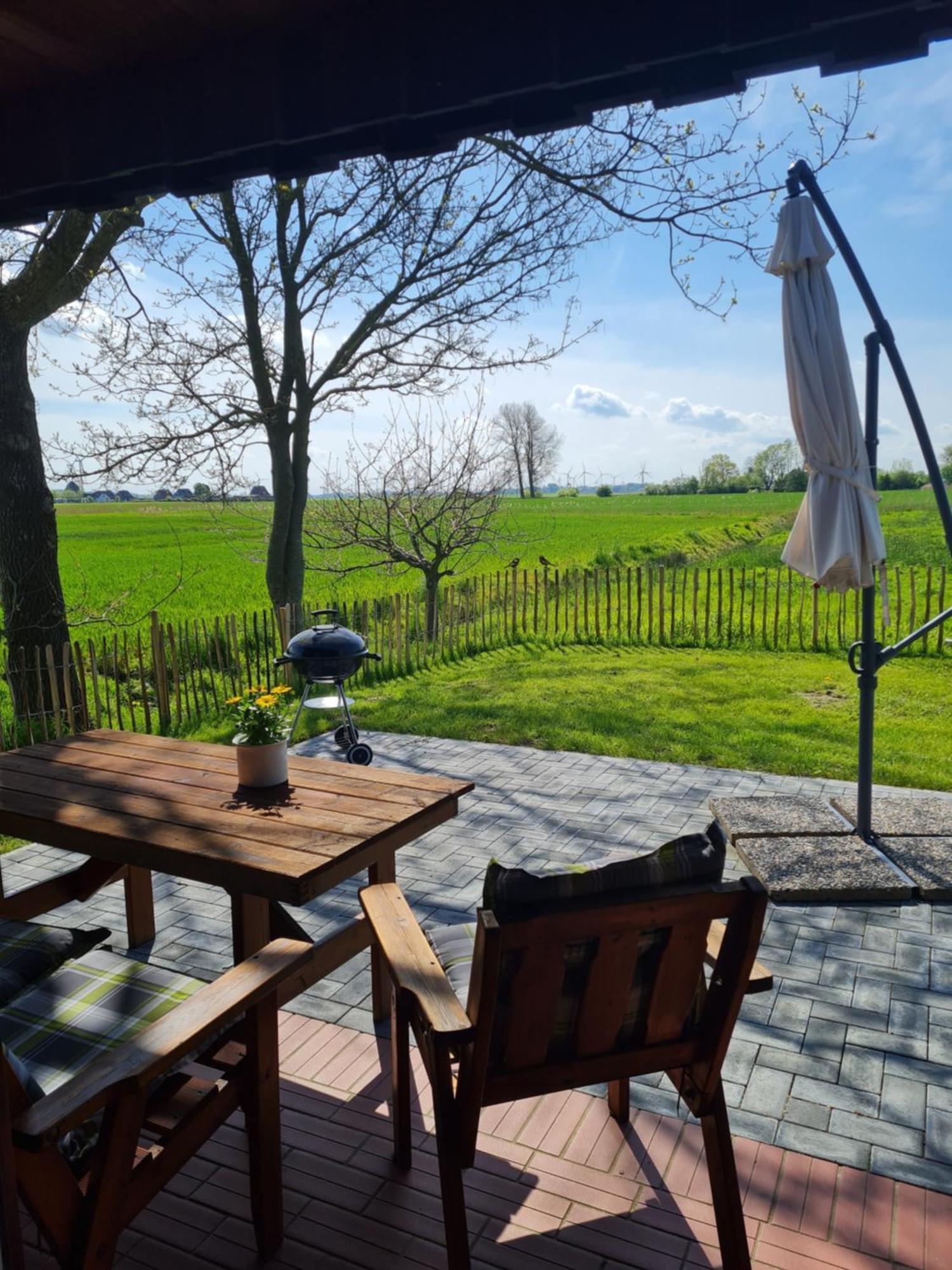 Ferienhaus Weitblick Busenwurth Kültér fotó